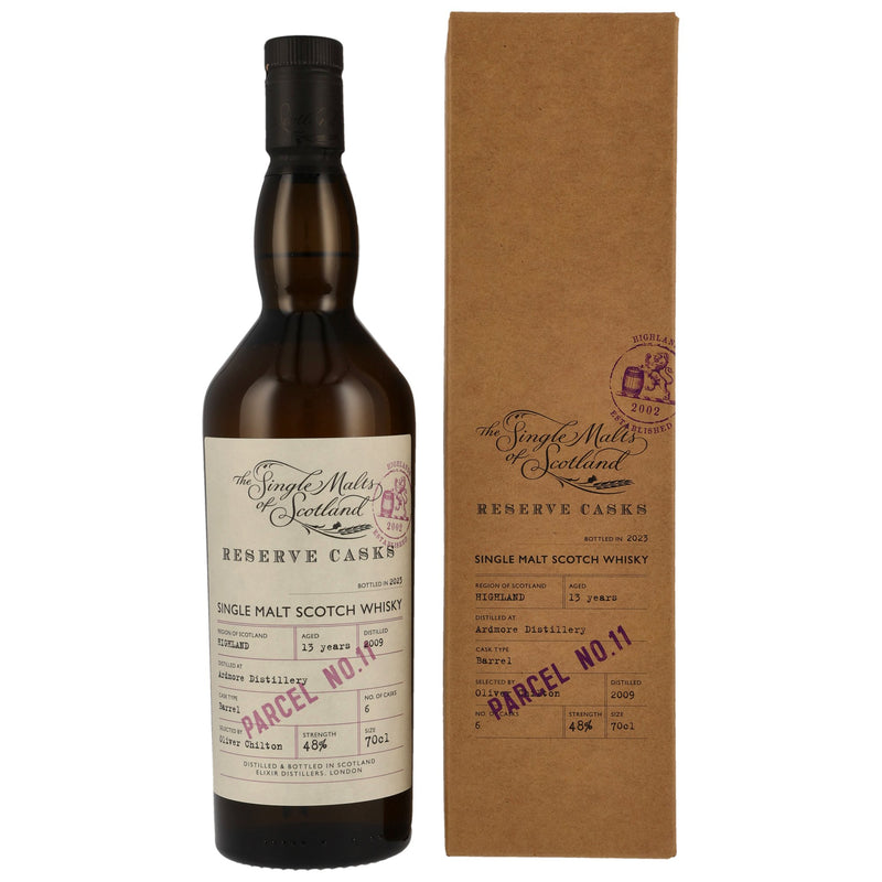 SMOS Ardmore 2009/2023 - 13 yo - Reserve Cask Parcel 11 48% Vol.