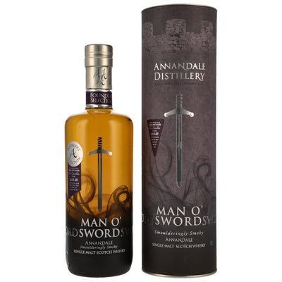 Annandale 2018/2023 Man O' Sword Founders Selection - Bourbon Cask #631 60.6% Vol.