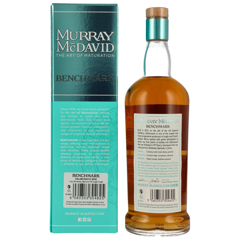 Dalmunach 7 yo Murray McDavid Speyside Single Malt Scotch Whiskey Benchmark 48.5% Vol.
