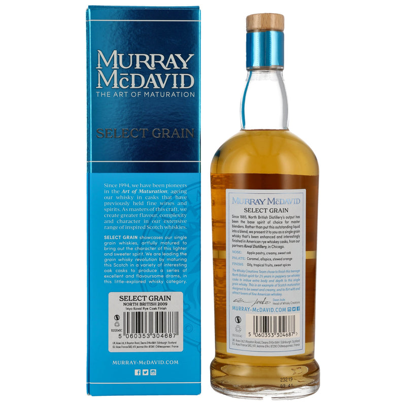 North British 2009/2023 - 14 y.o. - Koval Rye Cask - Murray McDavid 50% Vol.