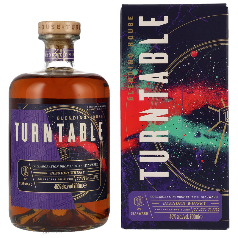 Turntable x Starward – Collaboration Drop 01 Blended Whiskey 46% Vol.