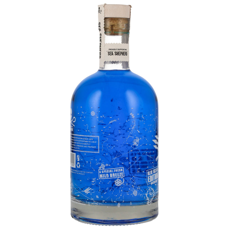 Sea Shepherd Gin – Blue Ocean Edition Batch 2 Marine protection based on juniper 43.1% vol.