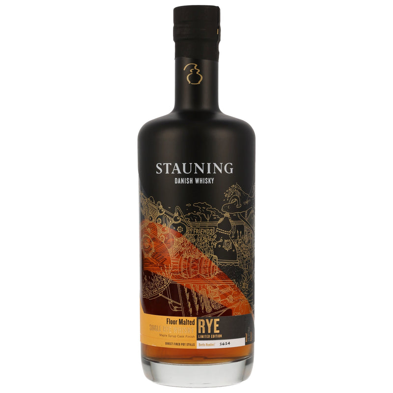 Stauning Rye 2019/2023 – Maple Syrup Cask Finish Danish Whiskey Limited Edition 46.3% Vol.