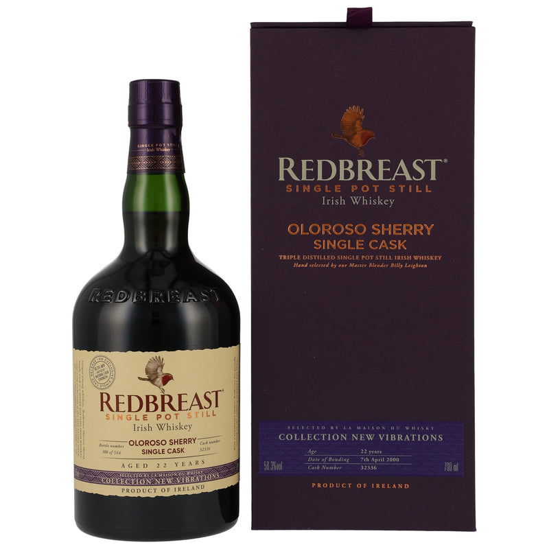 Redbreast 2000/2022 - 22 yo - 1st Fill Sherry Cask 