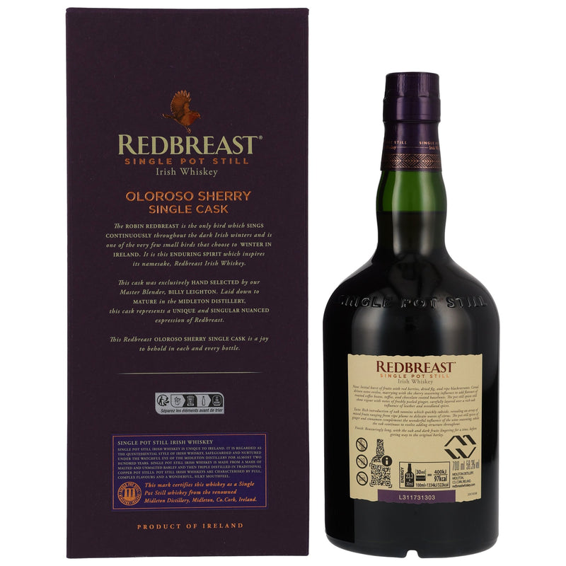 Redbreast 2000/2022 - 22 yo - 1st Fill Sherry Cask 