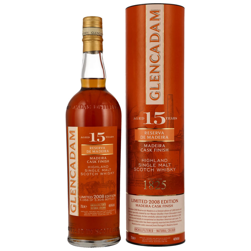 Glencadam 2008/2023 - 15 y.o. Madeira Cask Finish 46%