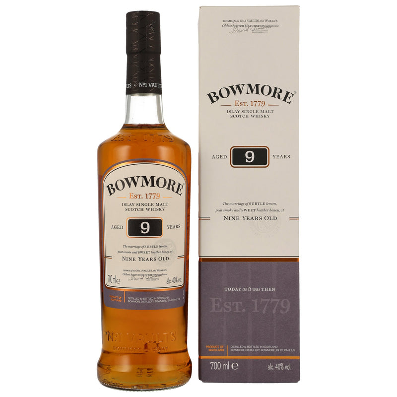 Bowmore 9 y.o. 40% Vol.