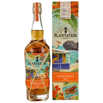 Plantation Rum Barbados 2007/2023 - 16 yo - One-Time Limited Edition 48.7% Vol.