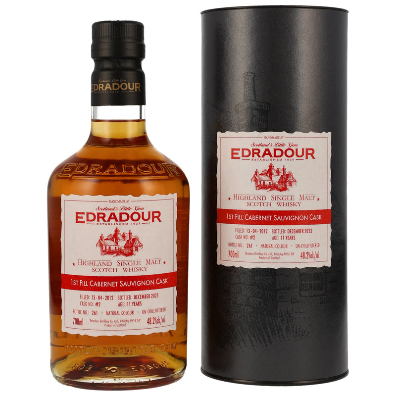 Edradour 2012/2023 - 11 y.o. - Cabernet Sauvignon Cask 