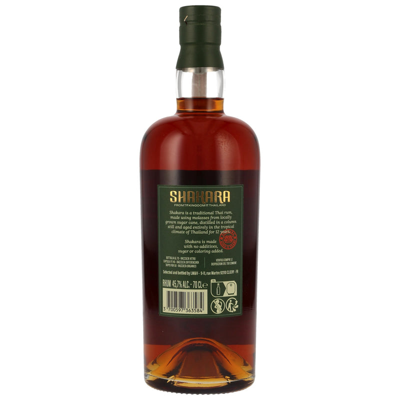 Shakara 12 y.o. Thailand Rum 45,7% Vol.