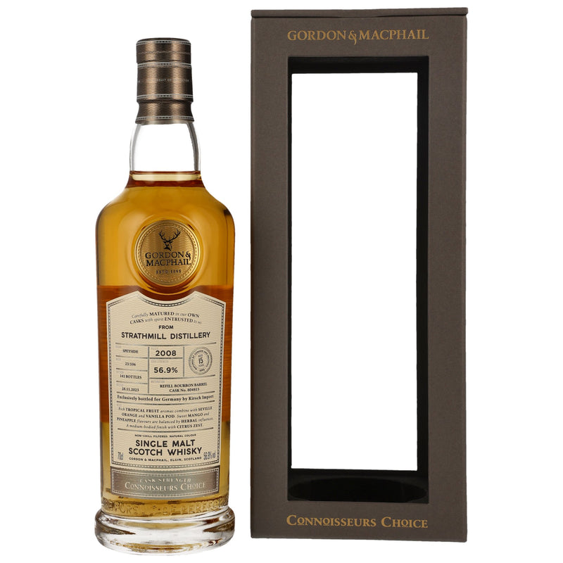 Strathmill 2008/2023 Gordon &amp; MacPhail Connoisseurs Choice CS 