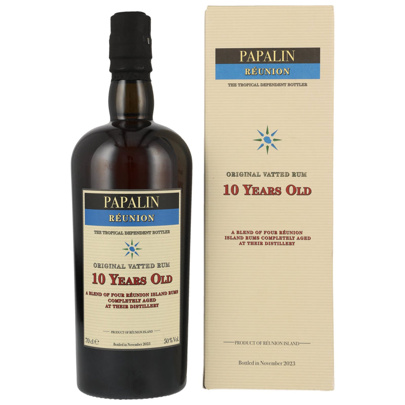 Papalin Réunion 10 y.o. Original Vatted Rum 50% Vol.