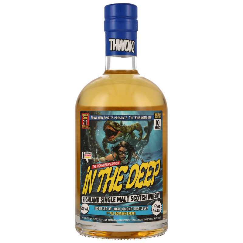 In the Deep (Inchmurrin/Loch Lomond) Brave New Spirits Highland Single Malt Scotch Whisky WhiskyHeroes – Exclusive Edition for Germany 57,1% Vol.