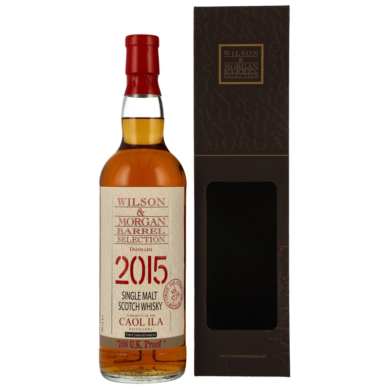 Wilson &amp; Morgan Barrel Selection Caol Ila 2015 - 2023 Virgin Oak Finish 57.1% Vol.