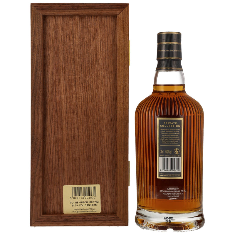 Benriach 1982/2022 Gordon & MacPhail Private Collection 