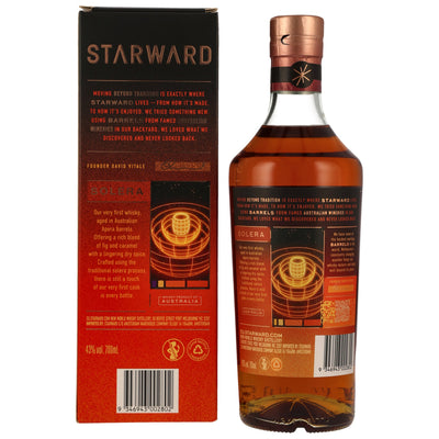 Starward Solera Single Malt Australian Whisky - 43,0% Vol.