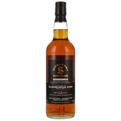 Glenburgie 2008 Signatory Vintage Speyside Single Malt Scotch Whisky 100 Proof Exceptional Cask Edition #2 57,1% Vol.