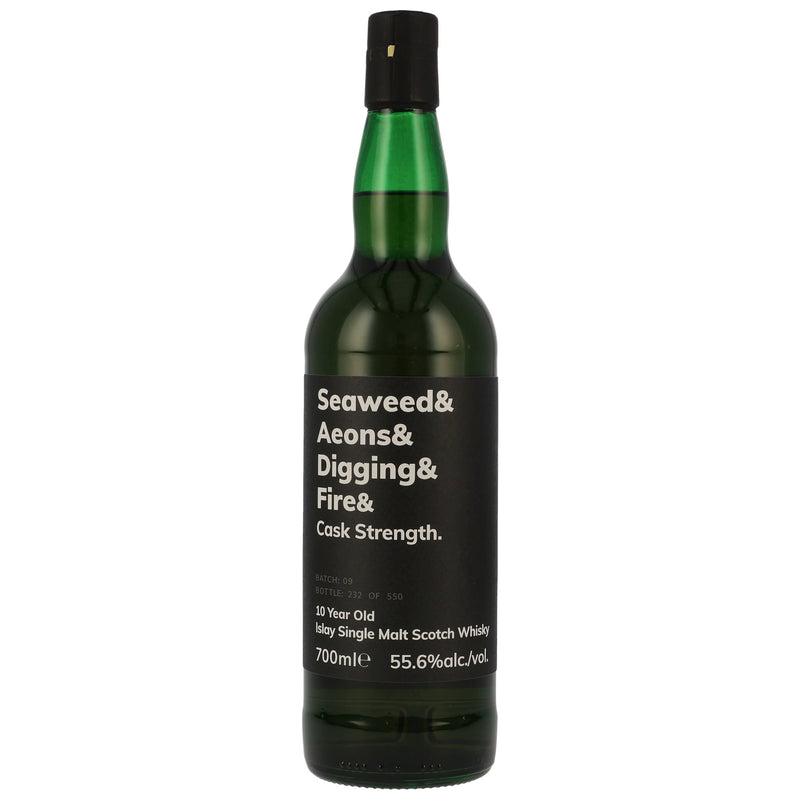 Seaweed & Aeons & Digging & Fire - 10 y.o. Cask Strength Islay Single Malt 55,6% Vol.