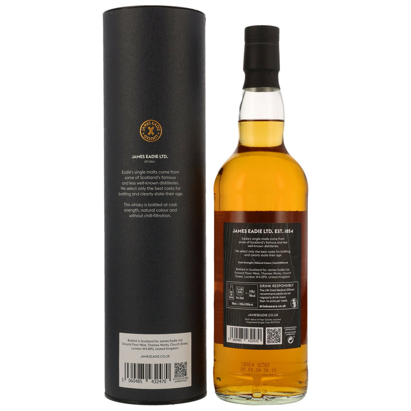 Blair Athol 2009/2024 - 14 yo - Re-Charred Hogshead 