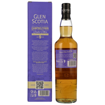 Glen Scotia 9 y.o. Unpeated Fino Sherry Finish - Campbeltown Malts Festival 2024 56,2% Vol.