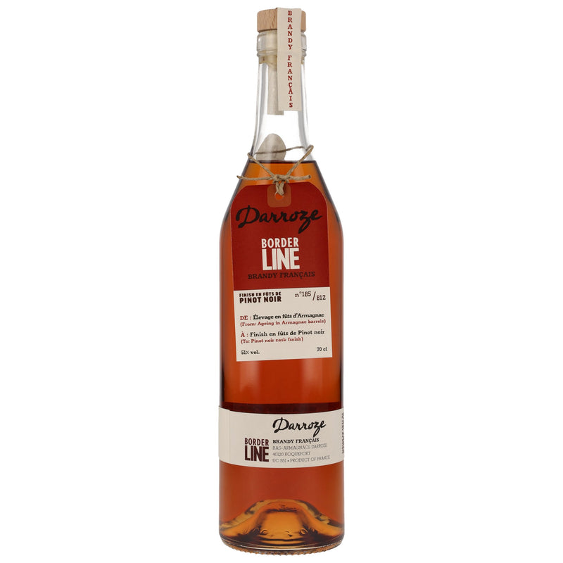 Armagnac Darroze Borderline Brandy Français Pinot Noir Finish 51% Vol.