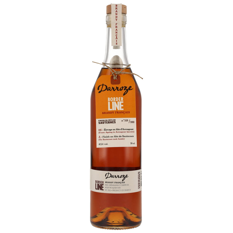 Armagnac Darroze Borderline Brandy Français Sauternes Finish 47,5% Vol.