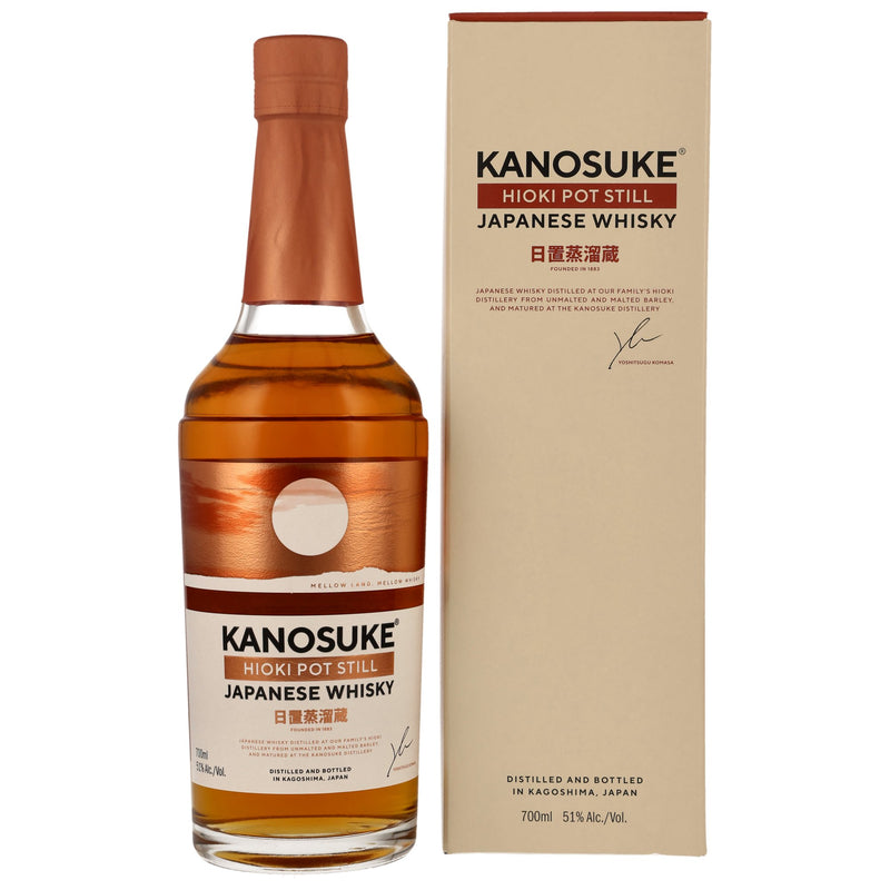 Kanosuke Hioki Pot Still Japanese Whisky 51% Vol.