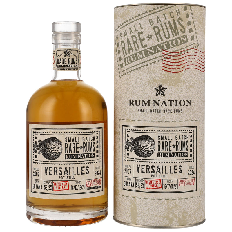 Versailles 2007/2024 - 16 y.o. - Rum Nation 58,2% Vol.