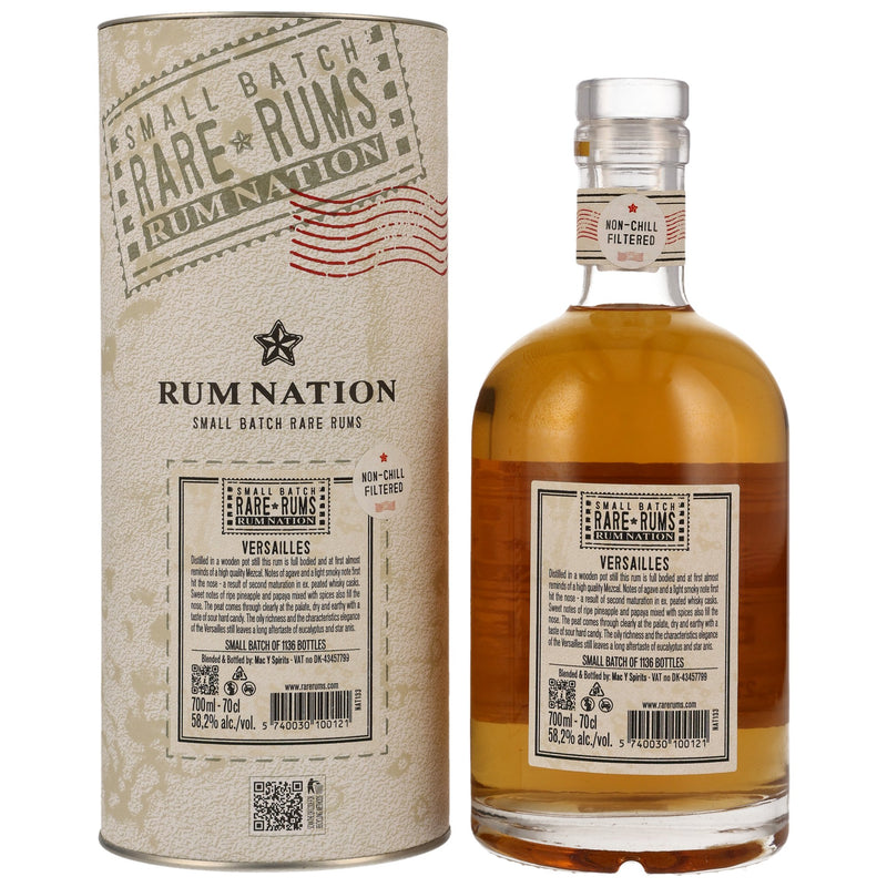 Versailles 2007/2024 - 16 y.o. - Rum Nation 58,2% Vol.