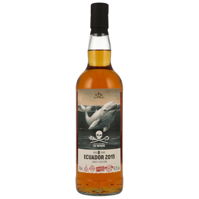 Ecuador 2015/2023 – Proudly supporting Sea Shepherd FRC Single Cask Rum Selected by Kirsch Import 47,2% Vol.