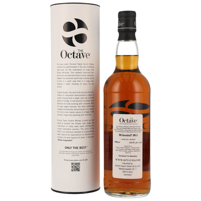 Miltonduff 2011/2024 #8343679 – The Octave Duncan Taylor Speyside Single Malt Scotch Whiskey Exclusively bottled for Kirsch Import 54.8% Vol.