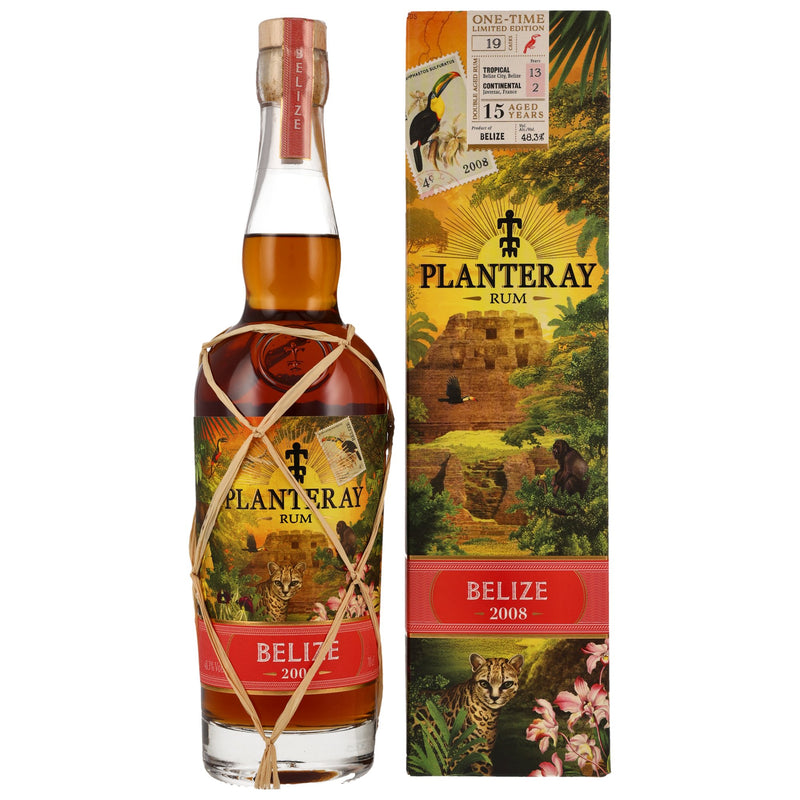 Planteray (Plantation) Belize 2008/2023 - 15 yo - One-Time Limited Edition 48.3% Vol.