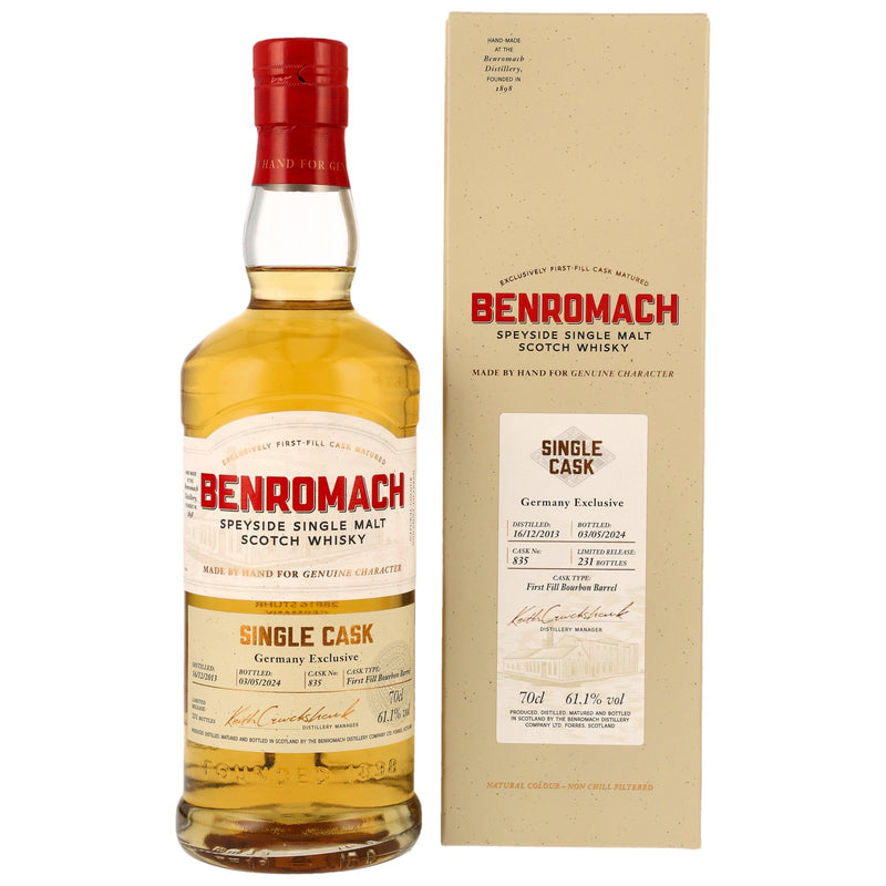 Benromach 2013/2024 - 11 y.o. - First Fill Bourbon Barrel 