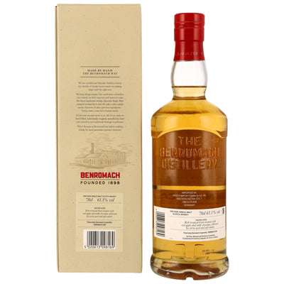 Benromach 2013/2024 - 11 y.o. - First Fill Bourbon Barrel #835 61,1% Vol.