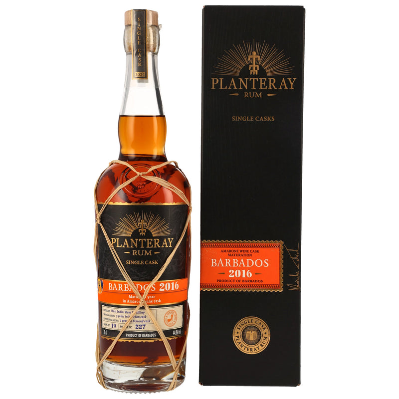 Planteray (Plantation) Barbados 2016/2024 - 8 y.o. - Single Cask Collection 2024 44,9% Vol.