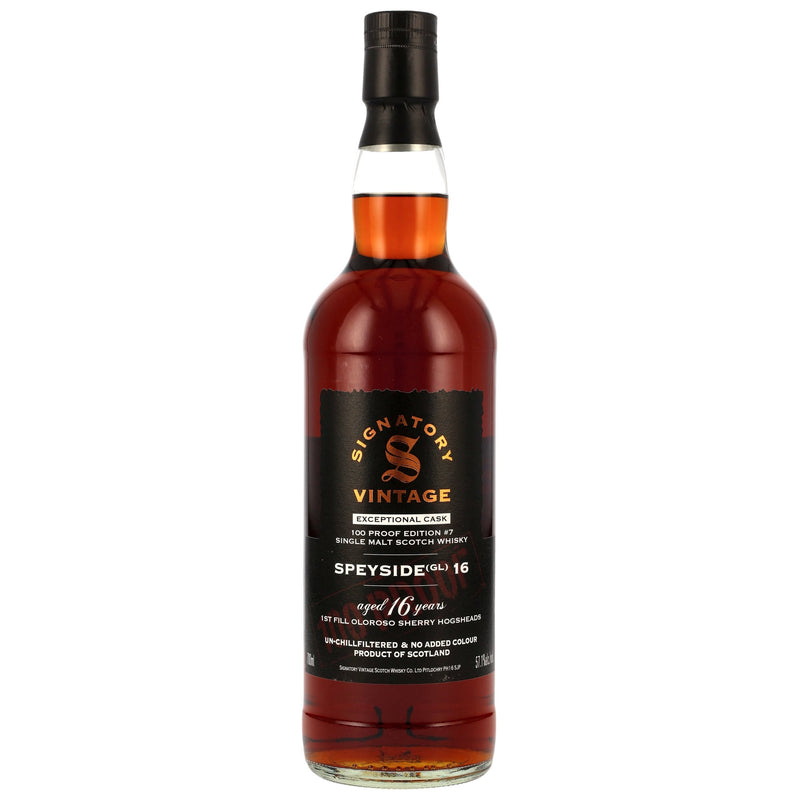 Speyside (GL) - 16 y.o. - Signatory 100 PROOF Exceptional Cask Edition 