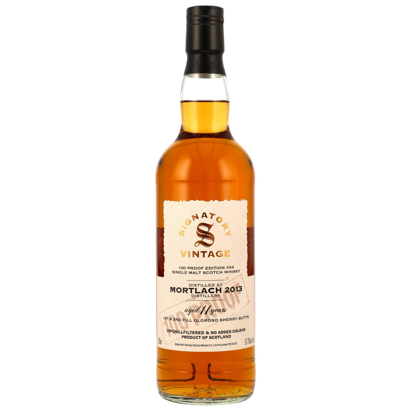 Mortlach 2013/2024 - 11 y.o. - Signatory 100 PROOF Edition 