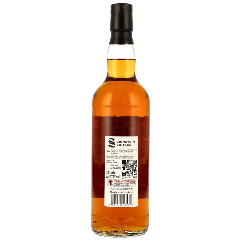 Mortlach 2013/2024 - 11 y.o. - Signatory 100 PROOF Edition 