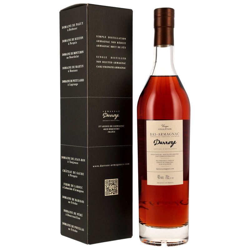 Armagnac Darroze Domaine de Pouillas 2002/2024 - 22 yo 49.5% Vol.