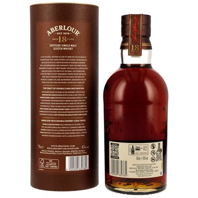 Aberlour 18 years 43.0%