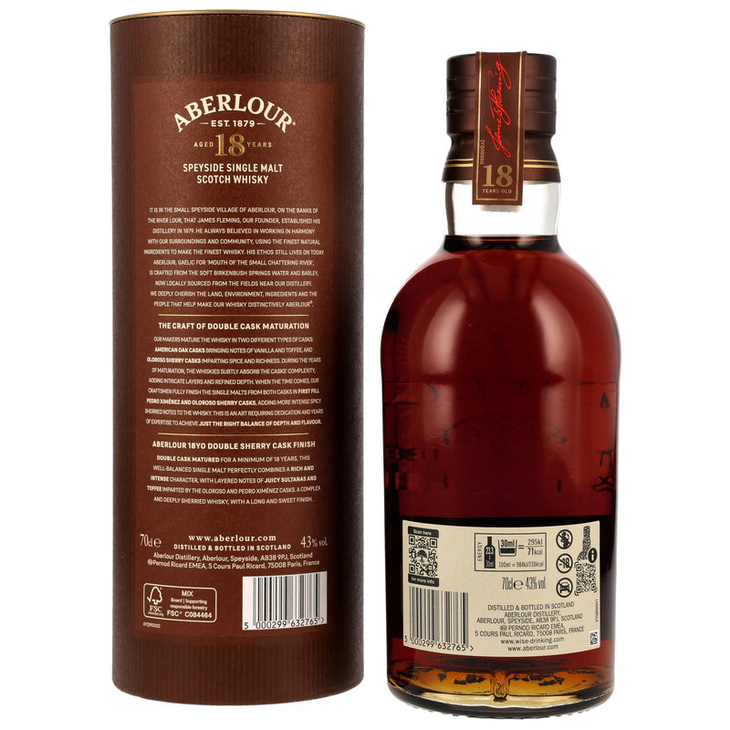Aberlour 18 years 43.0%