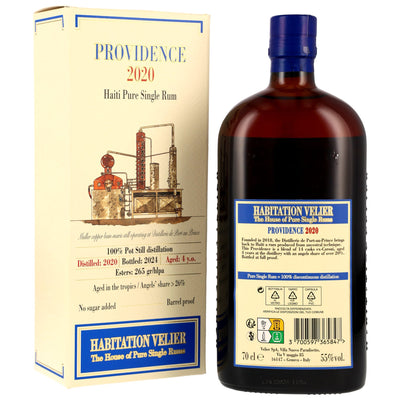 Providence 2020/2024 - 4 y.o. - Haitian Pure Single Rum - Habitation Velier