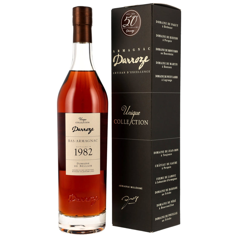 Armagnac Darroze Domaine de Pouillas 2002/2024 - 22 yo 49.5% Vol.