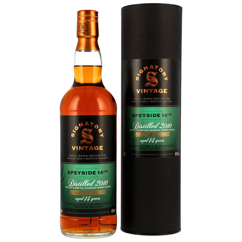 Secret Speyside (M) 2010/2025 - 14 y.o. - Signatory Small Batch Edition 