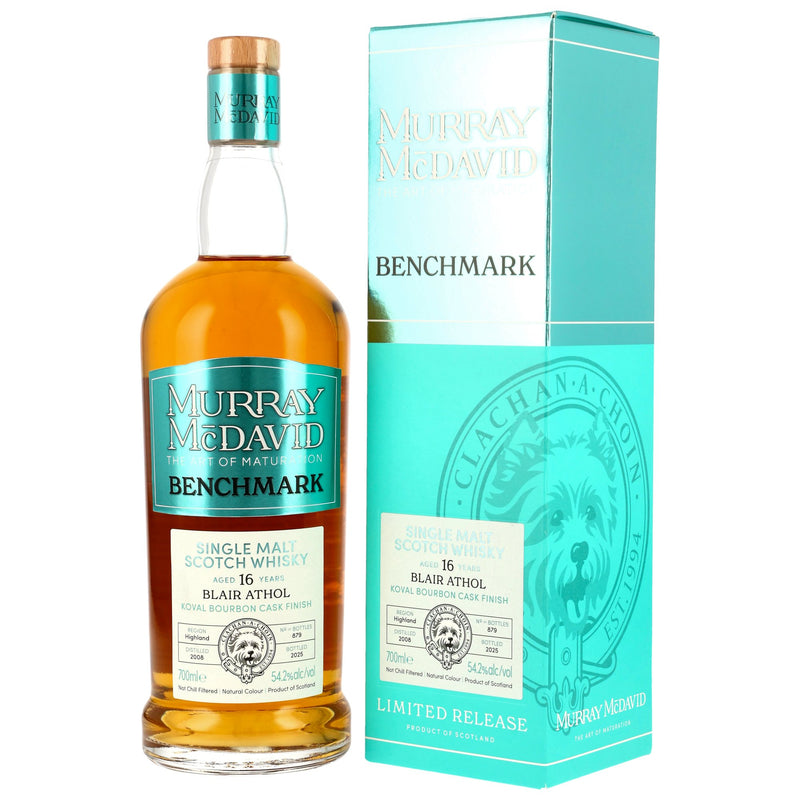 Blair Athol 2008/2025 - 16 y.o. - Koval Bourbon Cask Finish - Murray McDavid