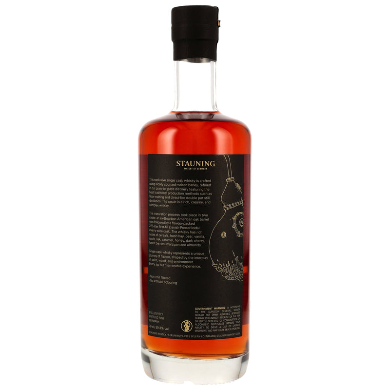 Stauning Rye 2019/2025 - 6 y.o. - Frederiksdal Cherry Wine Single Cask 