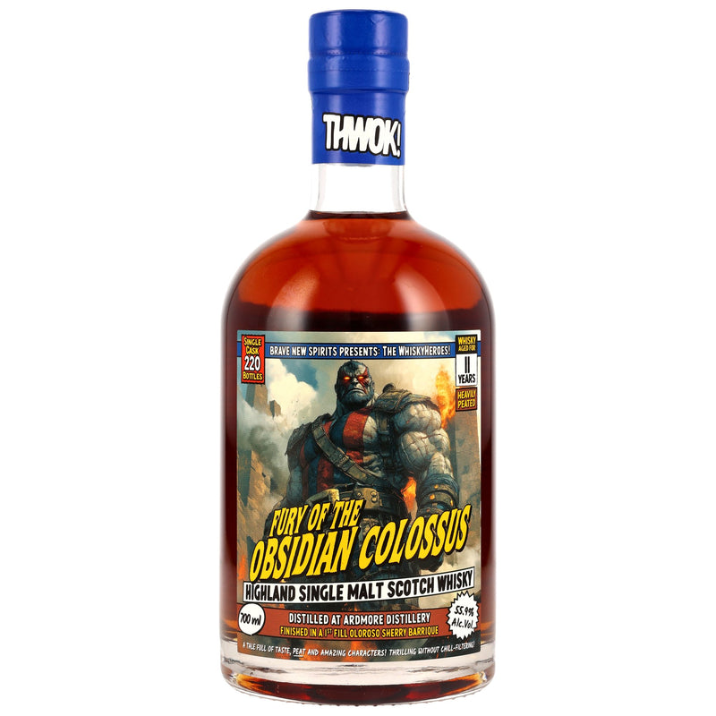 Ardmore 11 y.o. Whiskyheroes: Fury of the Obsidian Colossus - Brave New Spirits