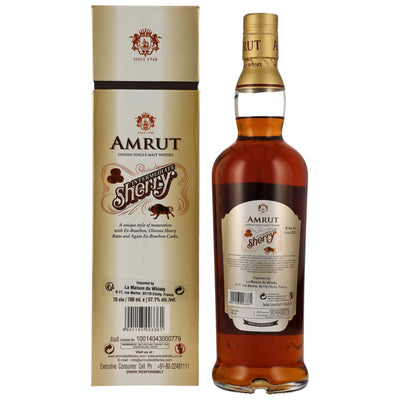 Amrut Intermediate Sherry Indian Single Malt Whisky 57,1% Vol.