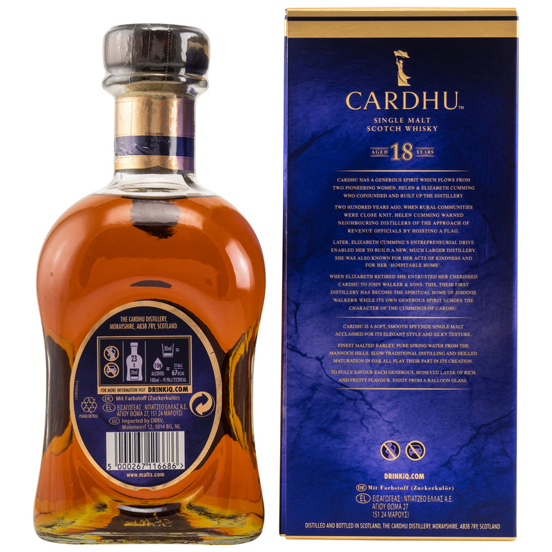 Cardhu 18 yo 40% Vol.