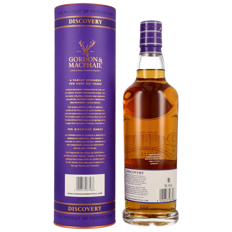 Miltonduff 10 y.o. G&M Discovery 43% Vol.